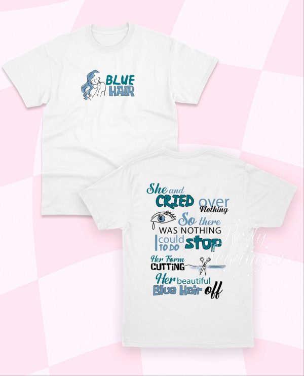 Blue hair TV Girl Shirt