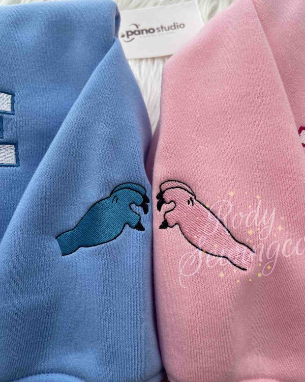 Stitch & Angel – Emboroidered Sweatshirt