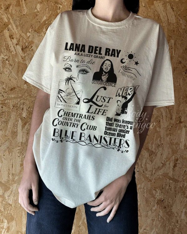 Lana Del Rey Album  – Shirt