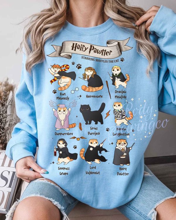 Hairy Pawtter Cat – SweatShirt