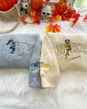 Coraline and Wybie – Emboroidered Sweatshirt