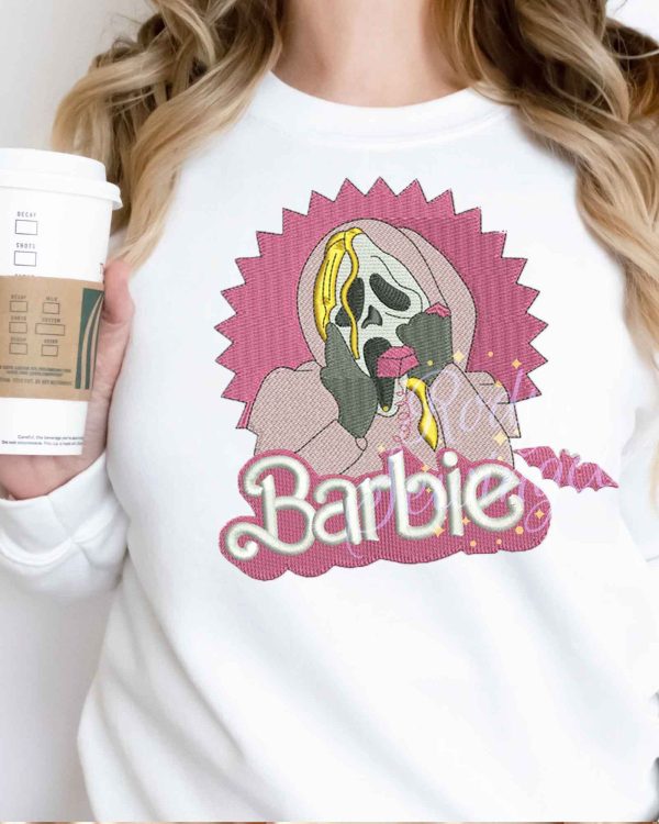 Horror Barbie – Emboroidered Sweatshirt