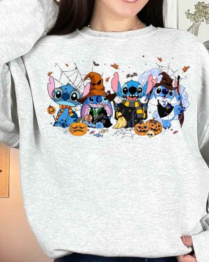 Jack & Sally Christmas – Emboroidered Sweatshirt