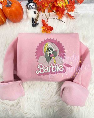 Horror Barbie – Emboroidered Sweatshirt