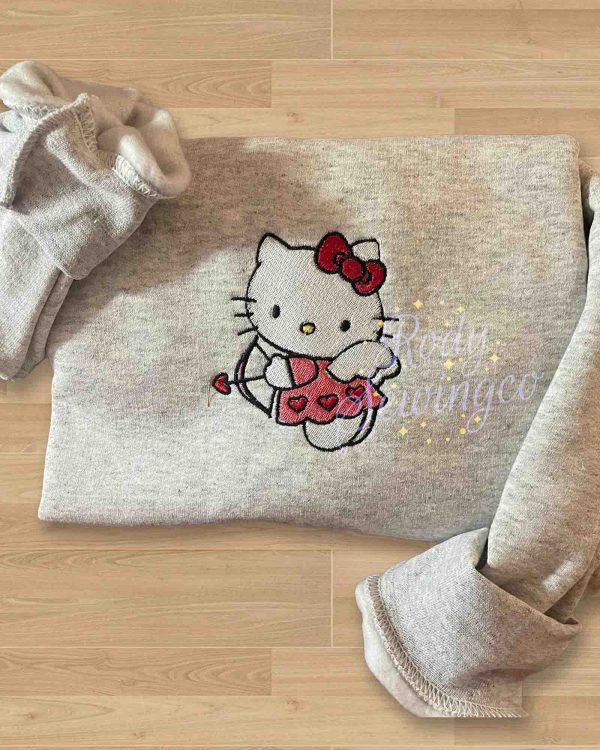 Kitty Cupid – Emboroidered Sweatshirt