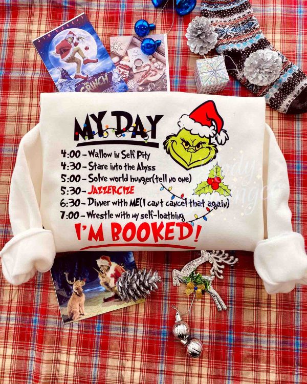 Grinch My Day Christmas – Sweatshirt