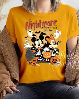 Mickey Nightmare Before Halloween – Shirt