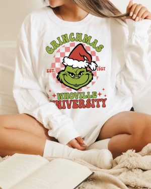 Grinchmas Whoville University- Sweatshirt