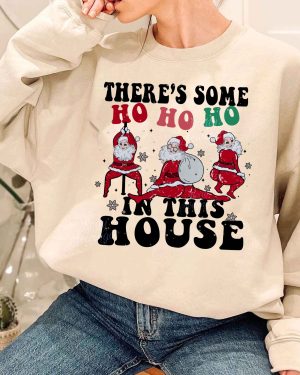 Santa Wap in this house V2 – Sweatshirt
