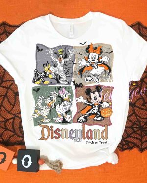 Mickey Skeleton Halloween – Shirt