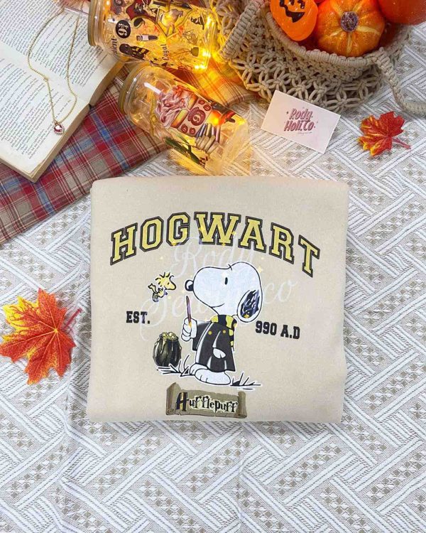 Snoopy HP Hogwarts house – Sweatshirt