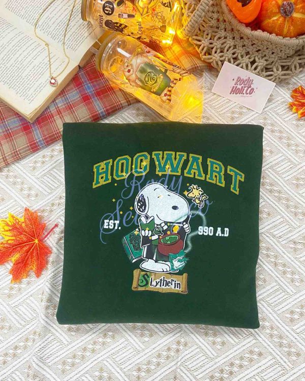 Snoopy HP Hogwarts house – Sweatshirt