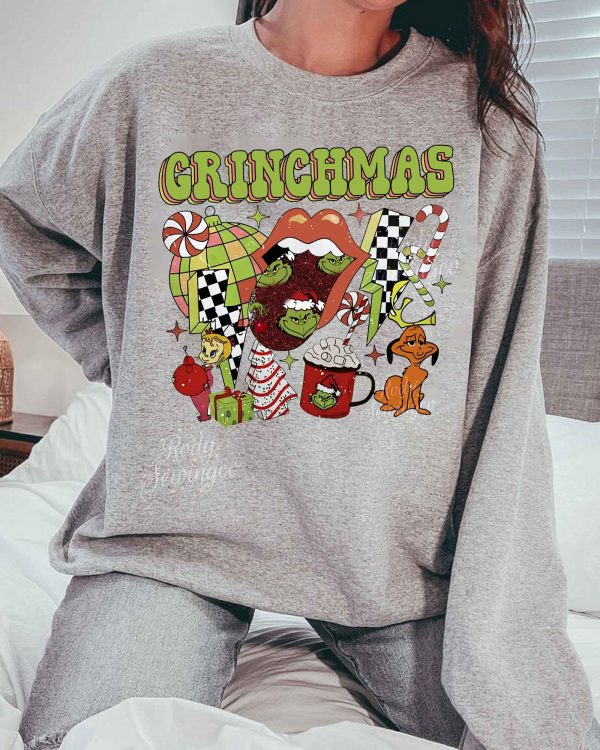 Grinchmas Disco – Sweatshirt