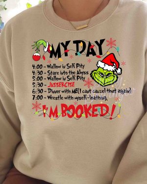 Grinch My Day Christmas – Sweatshirt