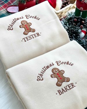 Cookie Christmas – Emboroidered Sweatshirt