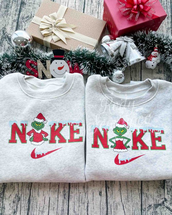 Grinch Couple – Sweatshirt