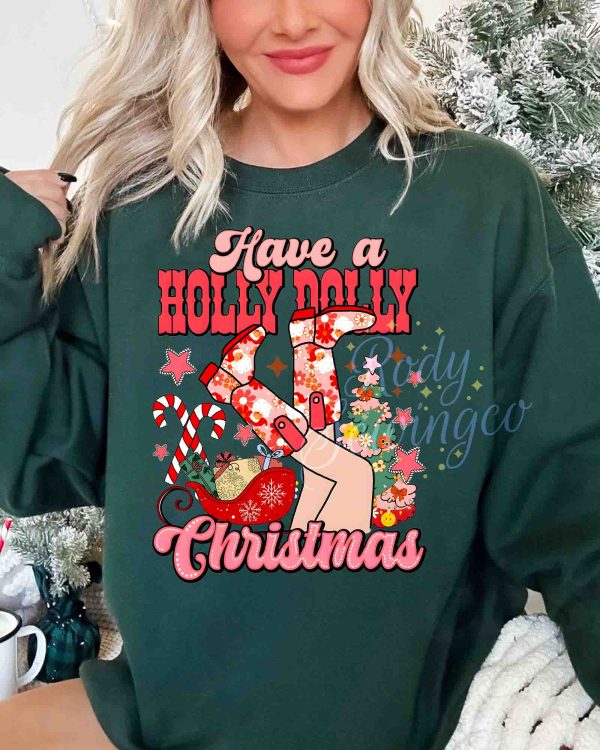 Holly Rolly Xmas  – Sweatshirt