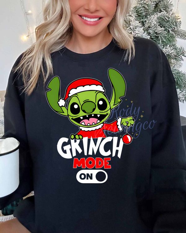 Stitch Grinch mode on – Sweatshirt