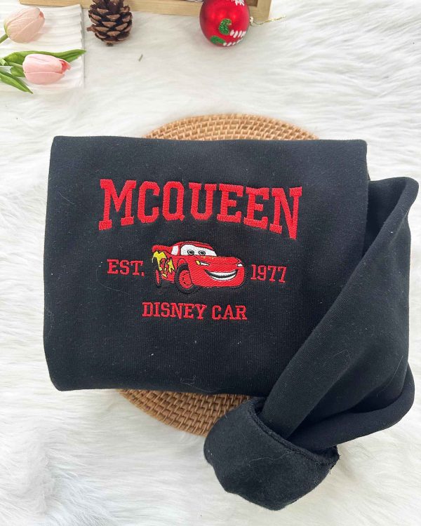 Mc Queen and Sally – Emboroidered Sweatshirt