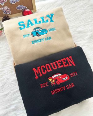 Mc Queen and Sally – Emboroidered Sweatshirt