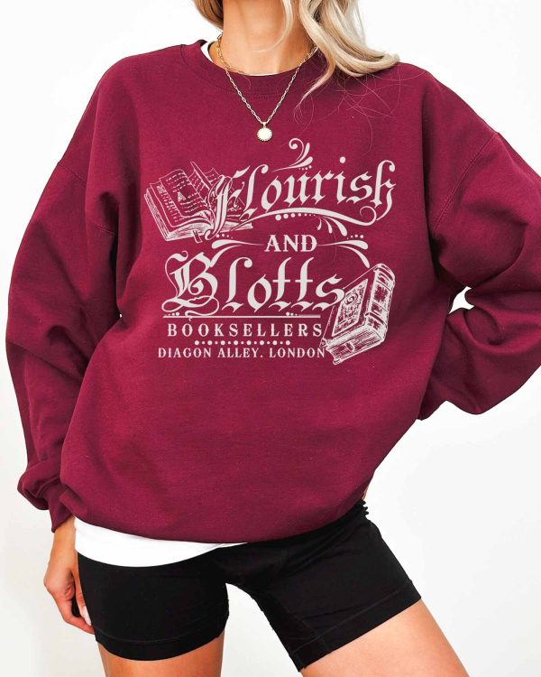 Flourisfs and Blotts Book – Sweatshirt
