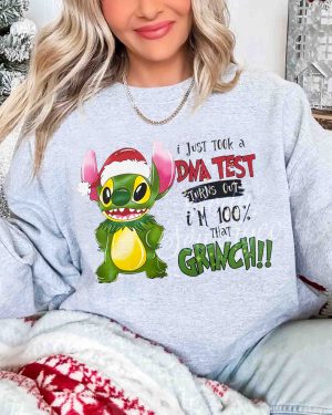 Stitch Xmas DNA test  – Sweatshirt