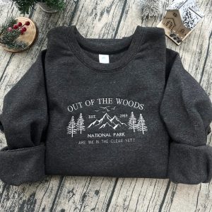 Out Of The Woods Christmas – Emboroidered Sweatshirt