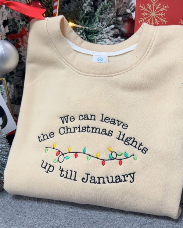 TS Christmas Version – Emboroidered Sweatshirt