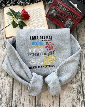 Lana Album List – Emboroidered Sweatshirt