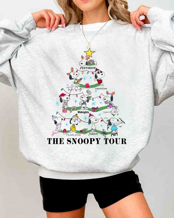 Snoopy TS The Eras Tour Xmas  – Sweatshirt