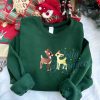 McQueen Sally Mater Cars Christmas- Emboroidered Sweatshirt