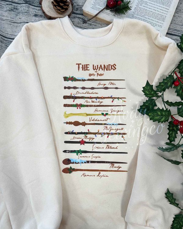 Harry Potter The Wands Christmas Version – Sweatshirt