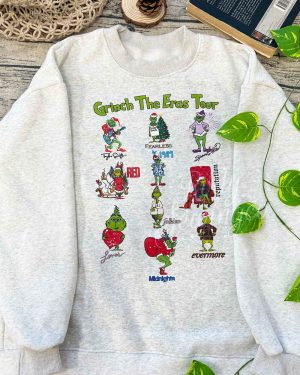 TS The Eras Tour Grinch Xmas  – Sweatshirt