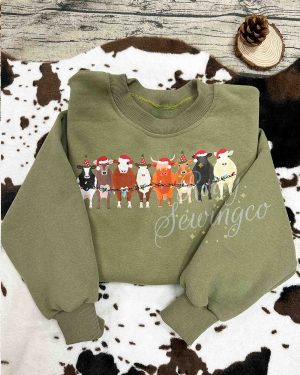 Cow Christmas – Sweatshirt