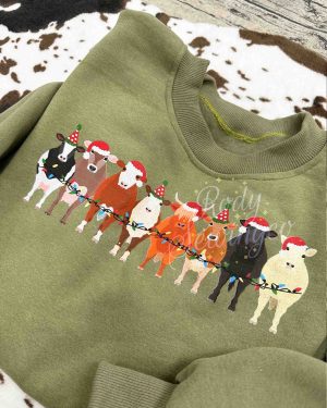 Cow Christmas – Sweatshirt