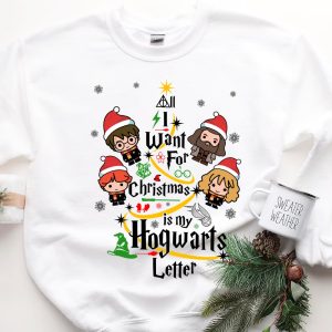 All i want for Christmas is my Hogwarts letter V2 – Sweatshirt