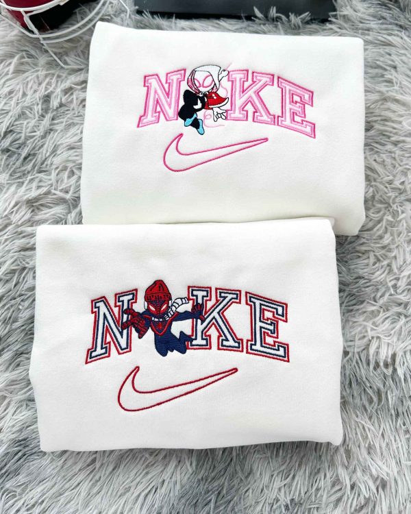 Spiderman and Gwen – Emboroidered Sweatshirt