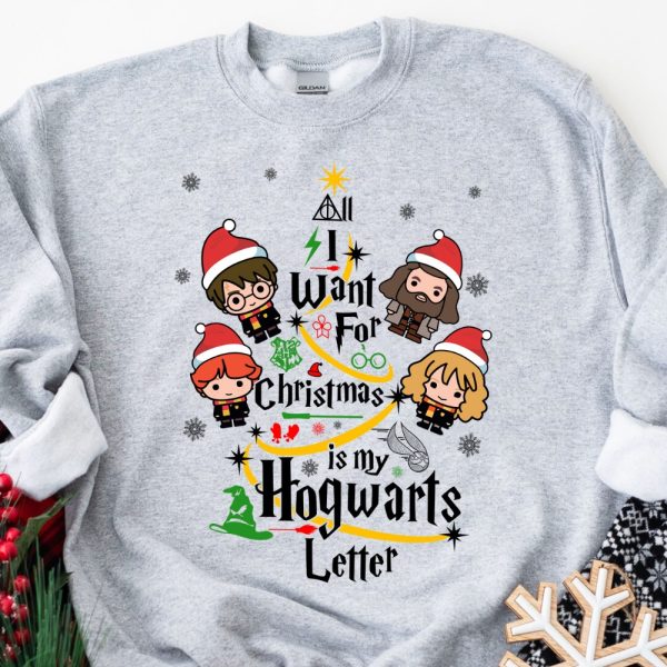 All i want for Christmas is my Hogwarts letter V2 – Sweatshirt