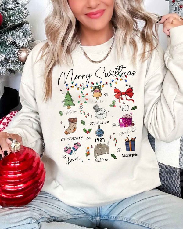 Merry Swiftmas V2  – Sweatshirt