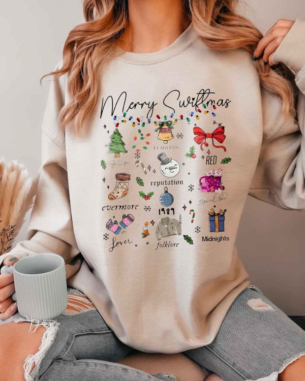 Merry Swiftmas V2  – Sweatshirt