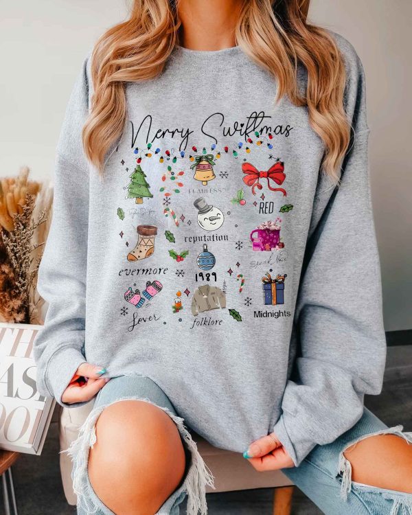 Merry Swiftmas V2  – Sweatshirt