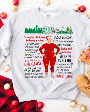 Santa Clause Movie Quotes – Sweatshirt