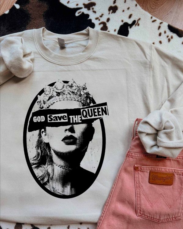 God Save The Queen Crewneck