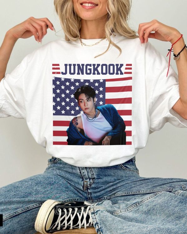 Jungkook 4th Of July Unisex Tee – Sweatshirts – Hoodie