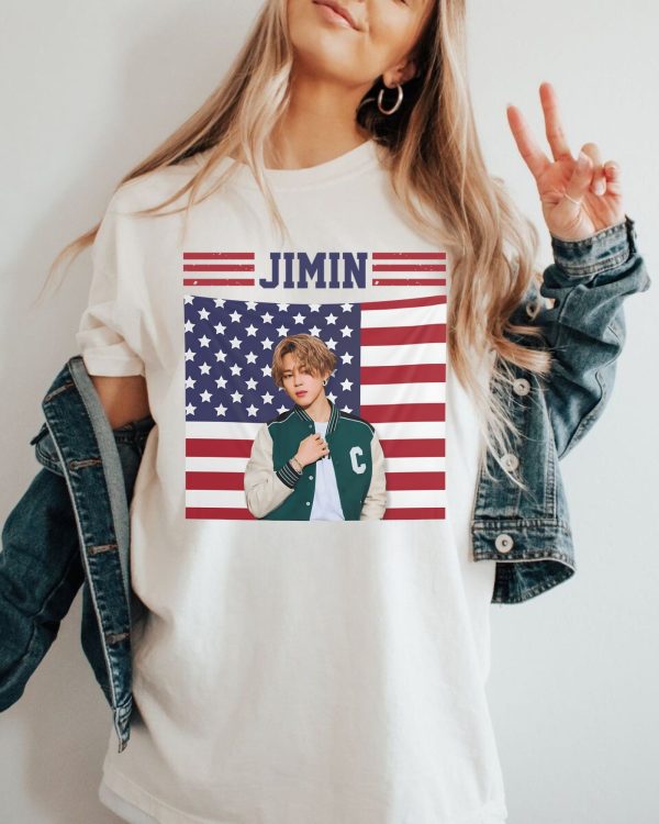 Jimin 4th Of July Unisex Tee – Sweatshirts – Hoodie