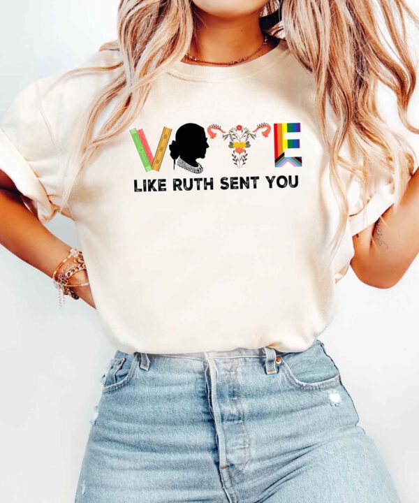 VOTE like ruth sent you  Crewneck