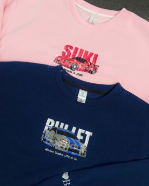 Suki & Brian V2 ( Fast & Furious ) – Emboroidered Sweatshirt