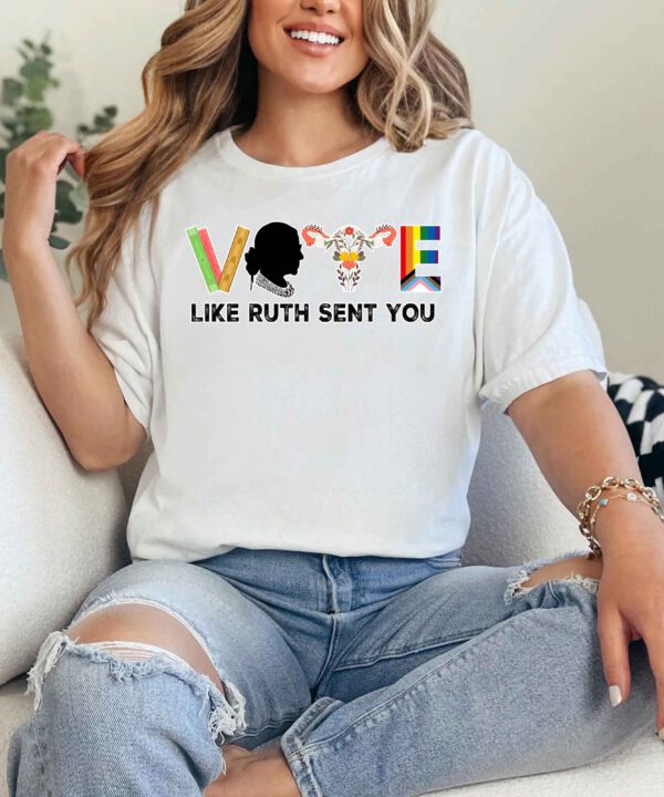 VOTE like ruth sent you  Crewneck