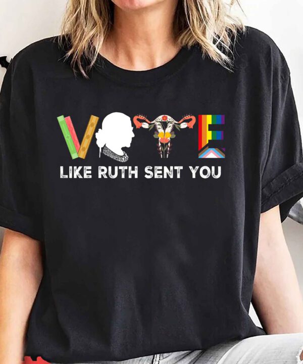 VOTE like ruth sent you  Crewneck