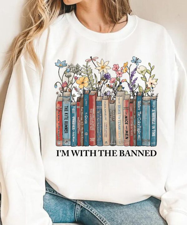 With The Banned Books Shirts